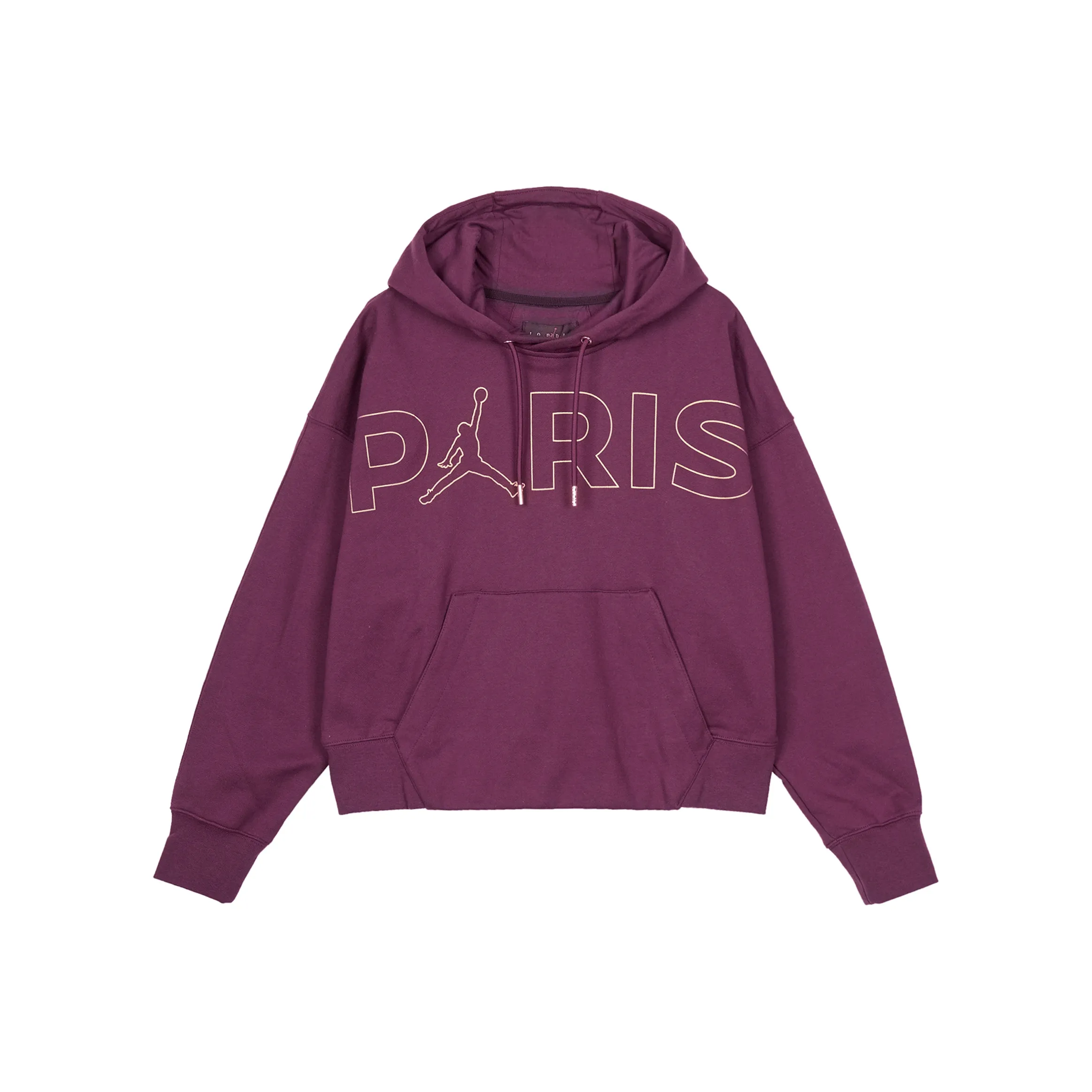 Jordan Свитшот Зимний Женский Бордовый