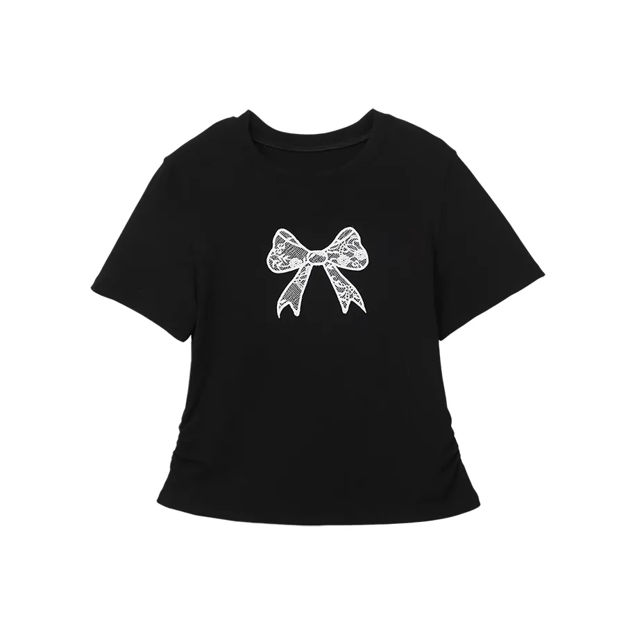 COMMA GIRL Regular T Shirt Women's Black