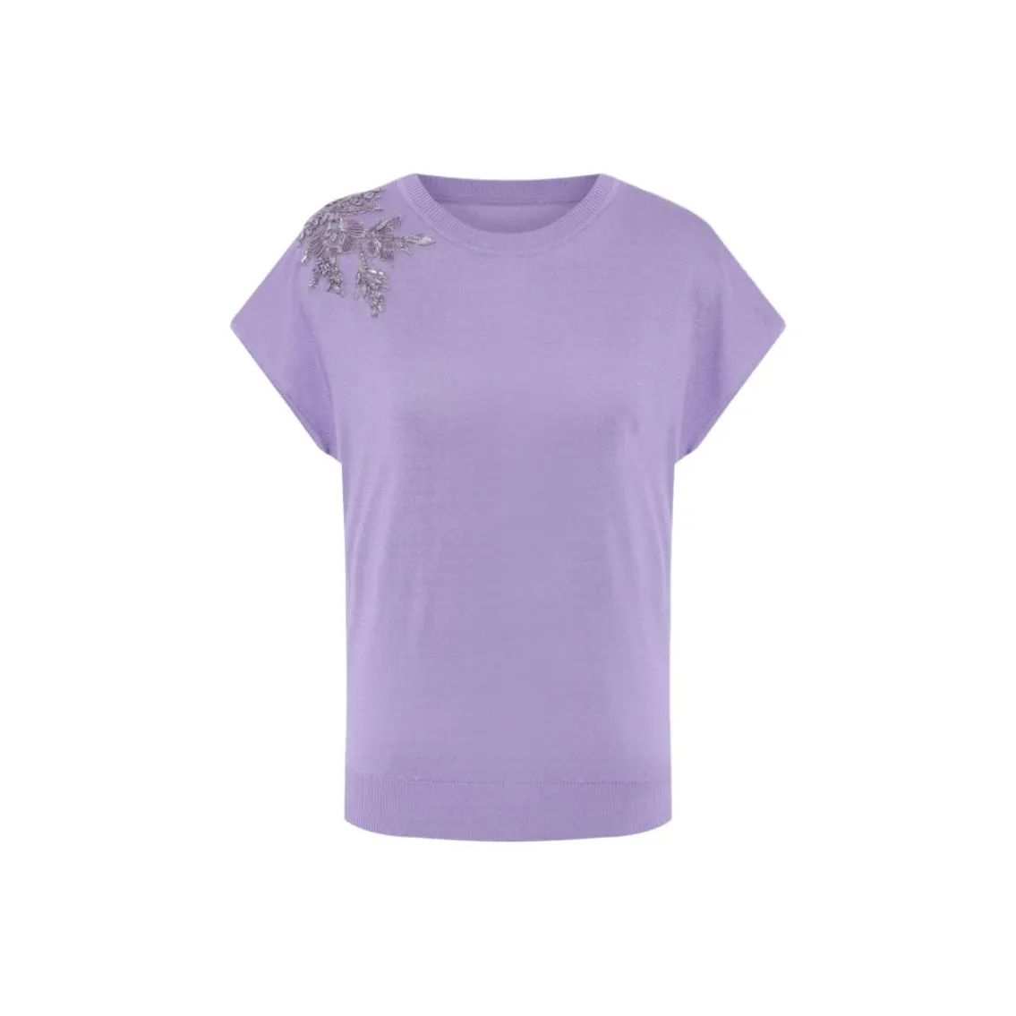 BBLLUUEE T Shirt Women's Mist Purple