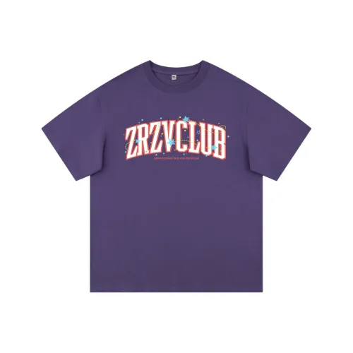 ZRZV Фиолетовые Женские Футболки