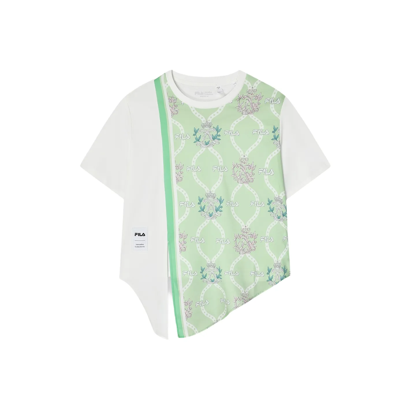 FILA Set in Sleeve T Shirt Women's Sun White