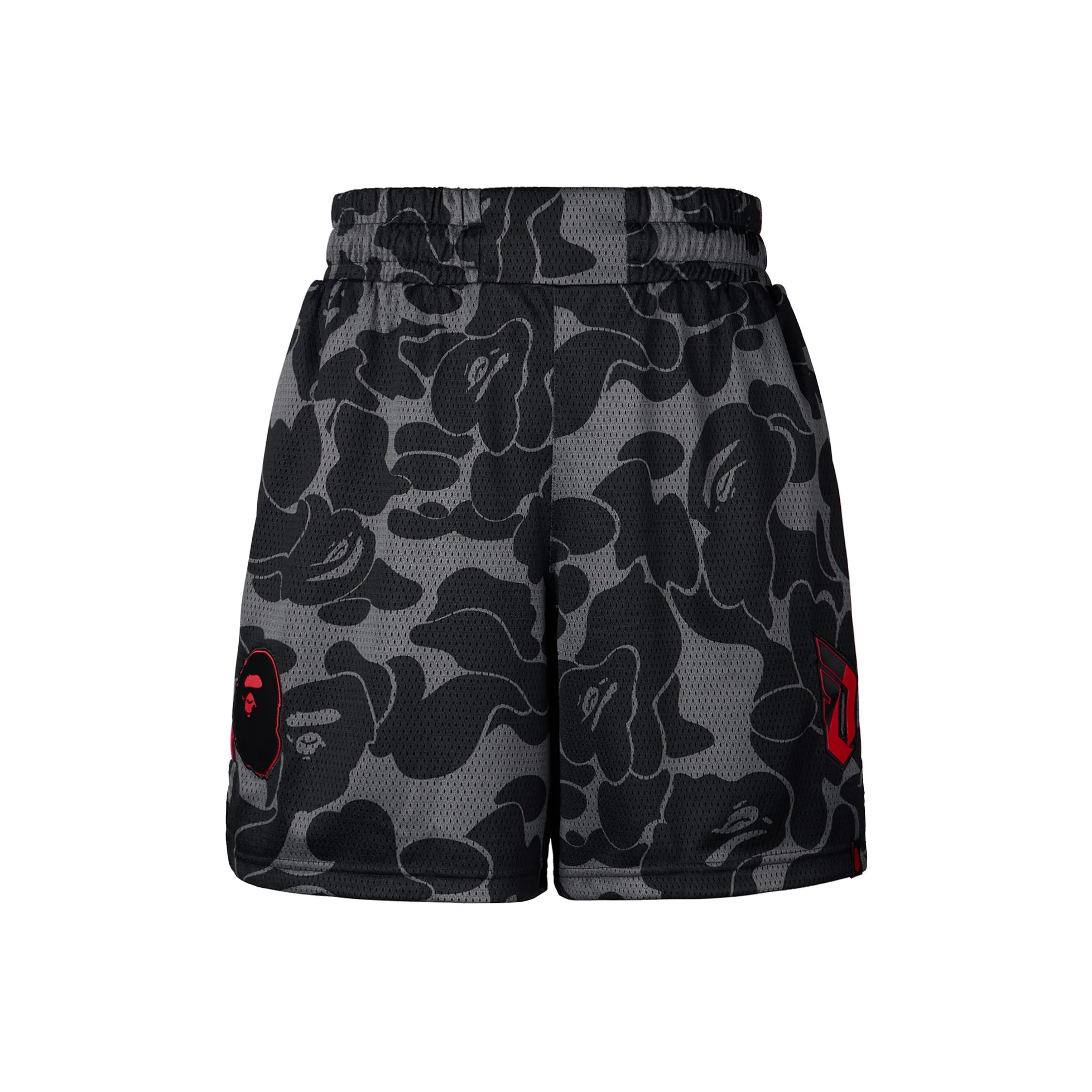 Adidas x BAPE Dame 9 FW24 Basketball Shorts Men's Carbon Gray