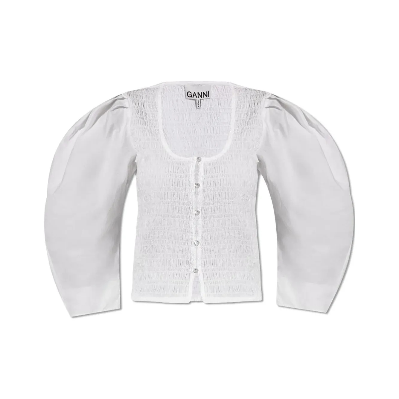 GANNI Белые Женские Рубашки