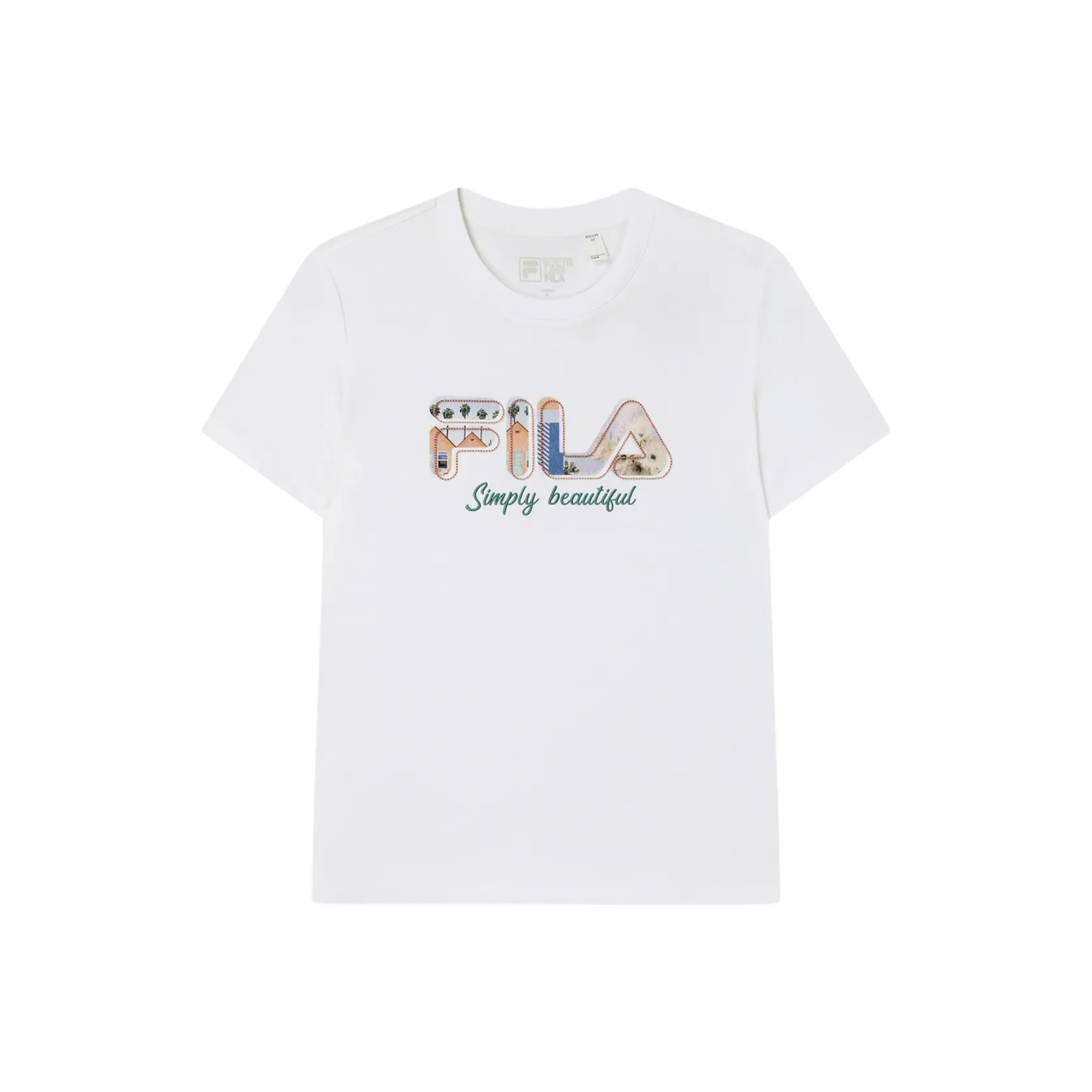 FILA HERITAGE T Shirt Women's Standard White