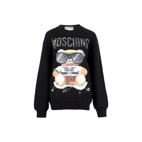 MOSCHINO Черные Женские Свитшоты