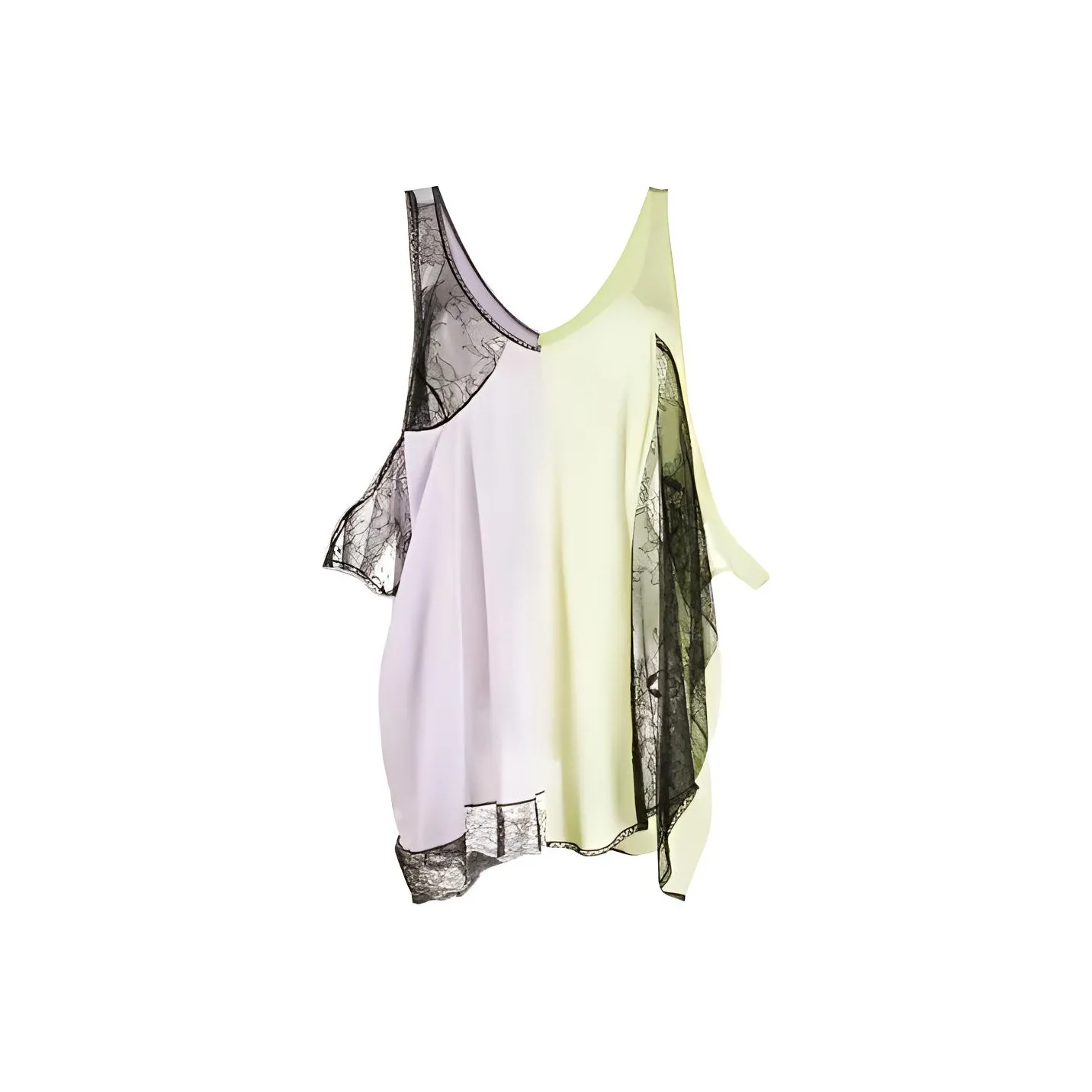 Maison Margiela Asymmetric Panelled Vest Top