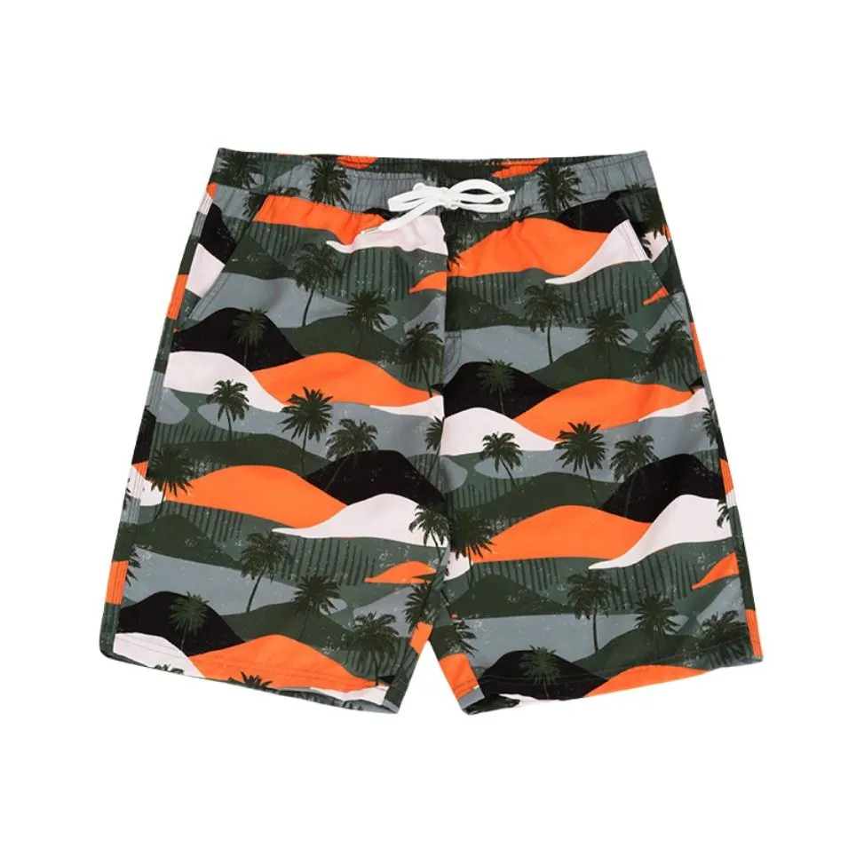 HOTMARZZ Повседневные шорты Мужские Оранжевые