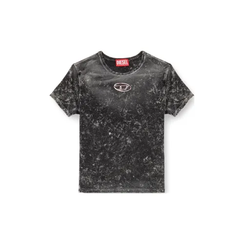 DIESEL Черные Женские Футболки