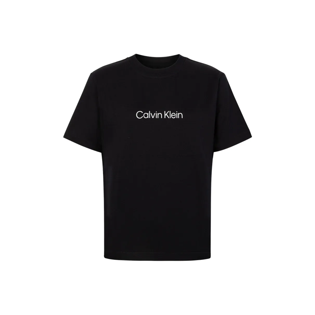 CALVIN KLEIN Drop Shoulder Sleeve T Shirt Women's Black