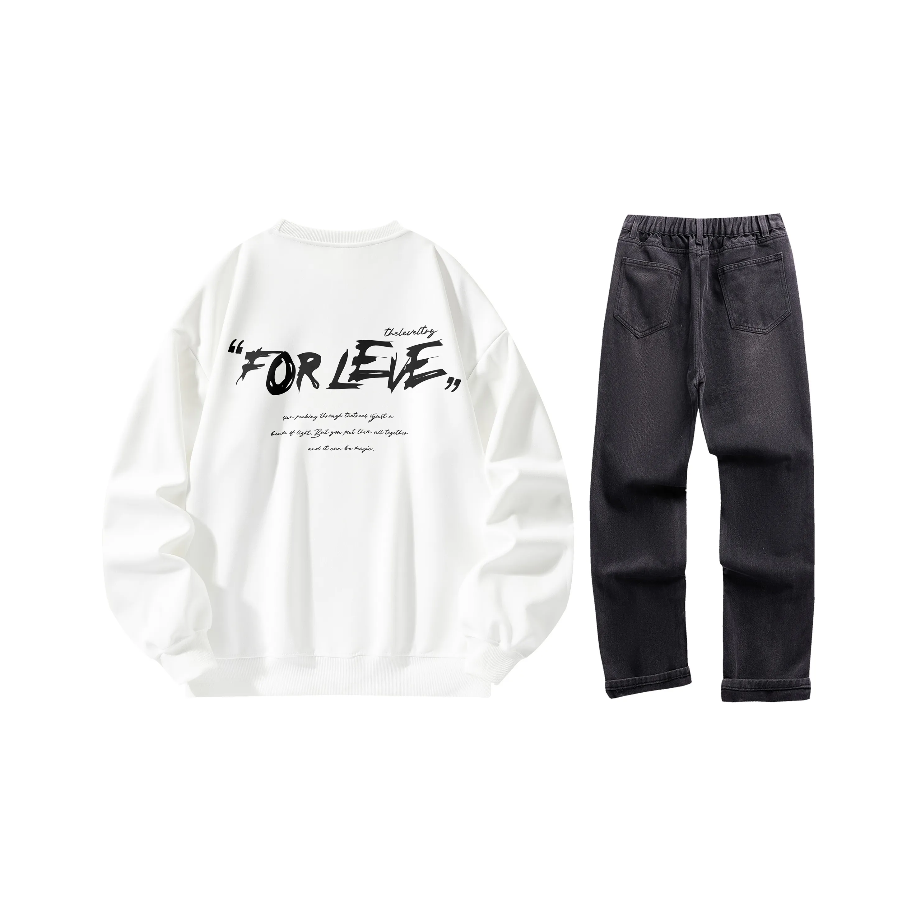 Уровень Unisex Sweatshirt Sets