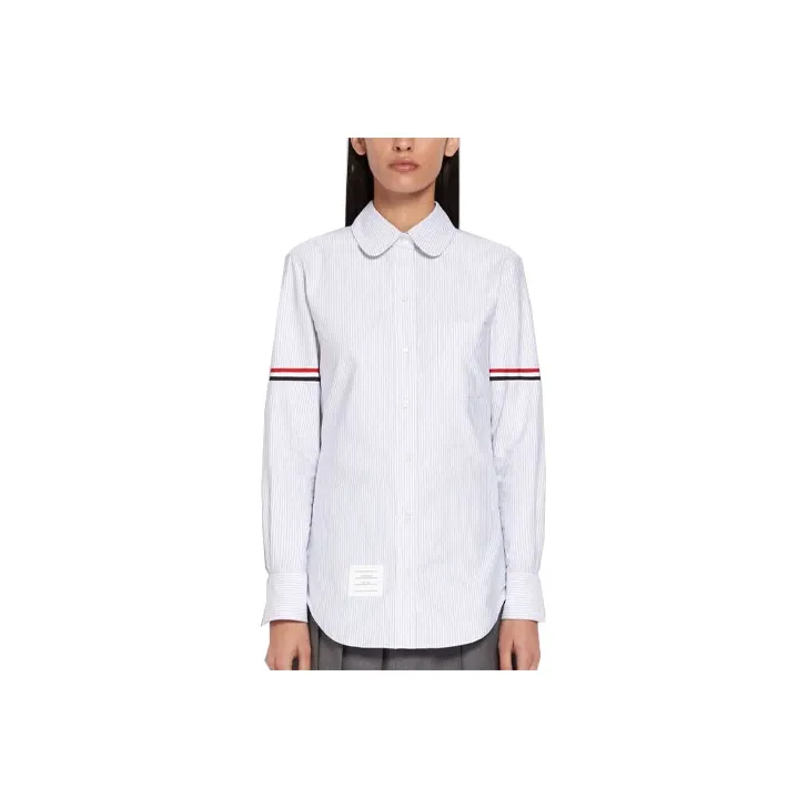 THOM BROWNE RWB Striped Buttoned Shirt