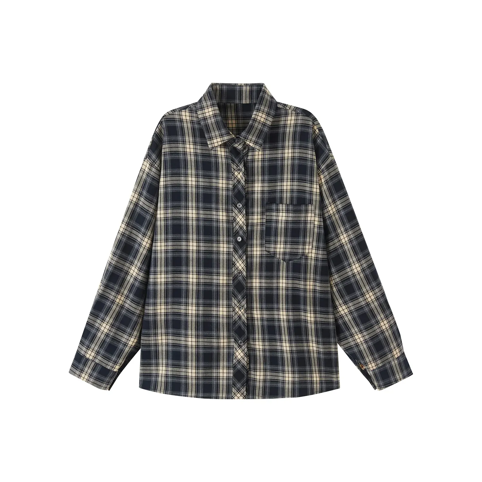 PLAY BUSH Shirt Unisex Navy Blue