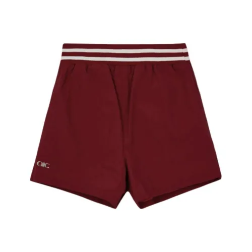 OIOICOLLECTION Бургундский Унисекс Повседневные шорты