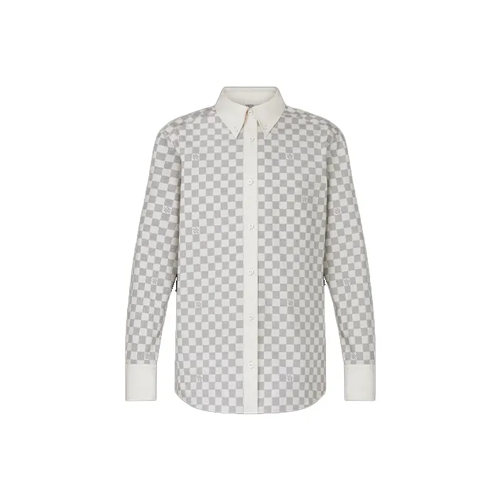 LOUIS VUITTON New Quarterly Products Of LV Shirts Women's Gray
