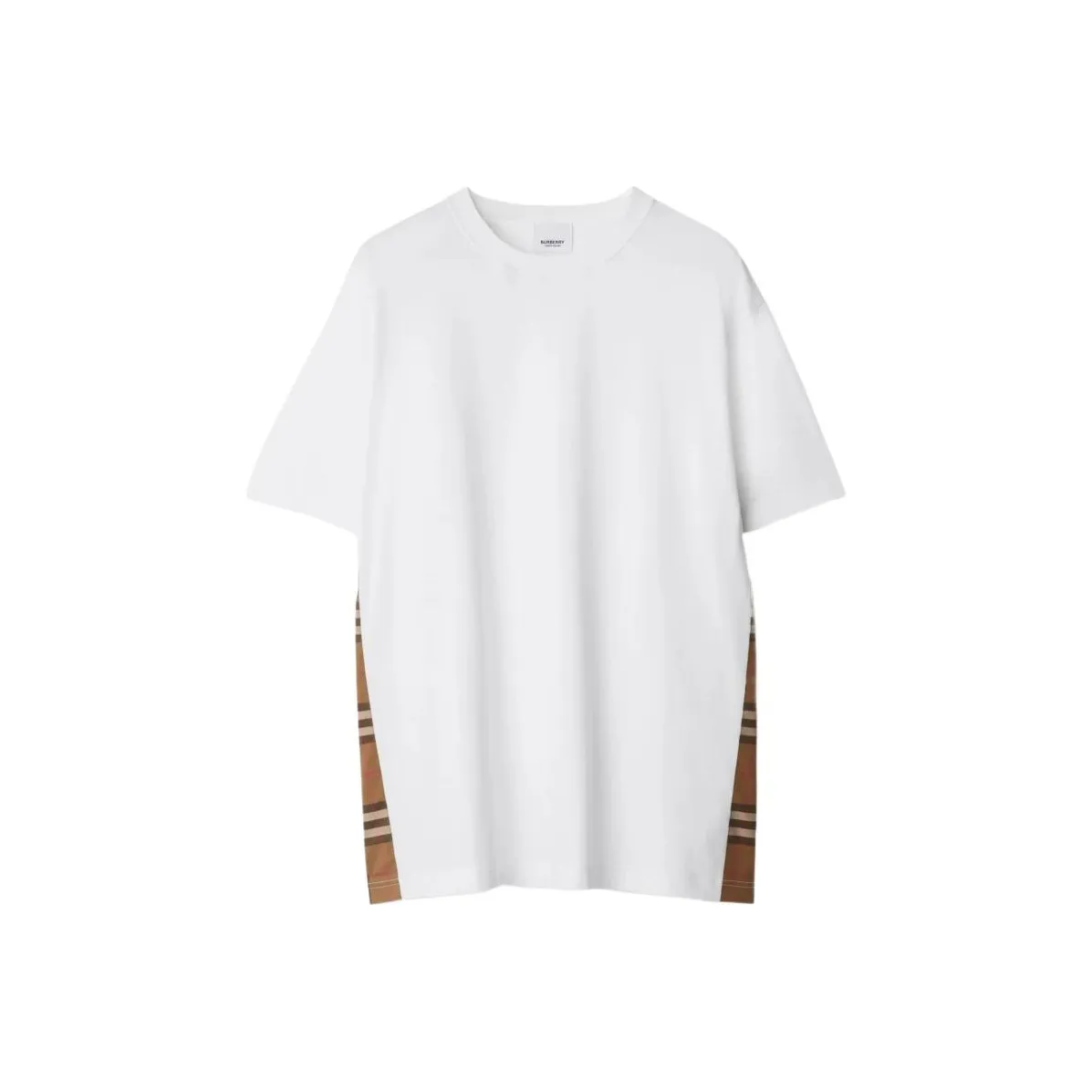Burberry SS24 Drop Shoulder Sleeve T Shirt Women's White