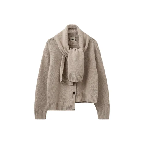 The. garment Овсяный Женские Свитеры