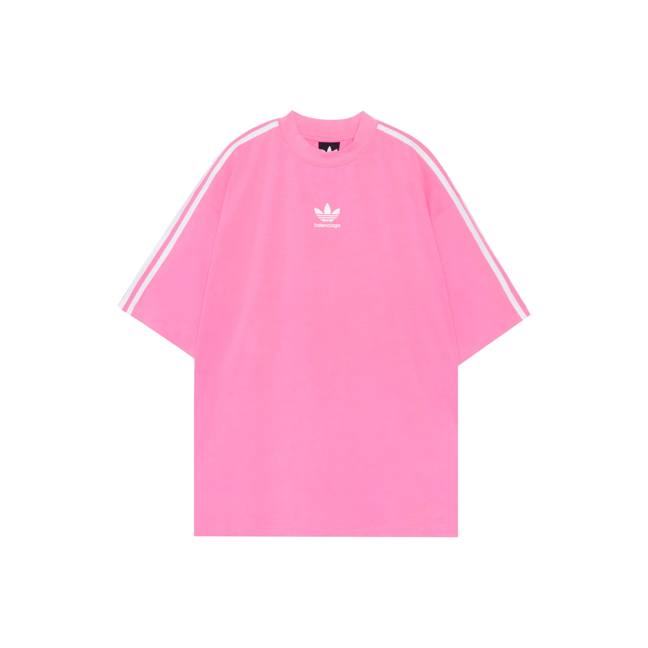 Balenciaga X Adidas Medium Fit T Shirt Neon Pink