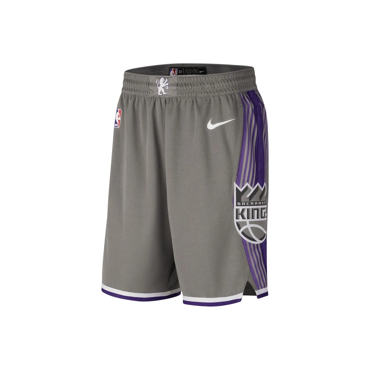 Nike 2022 23 Городской Edition Swingman Баскетбольные шорты Унисекс Угольно-серый