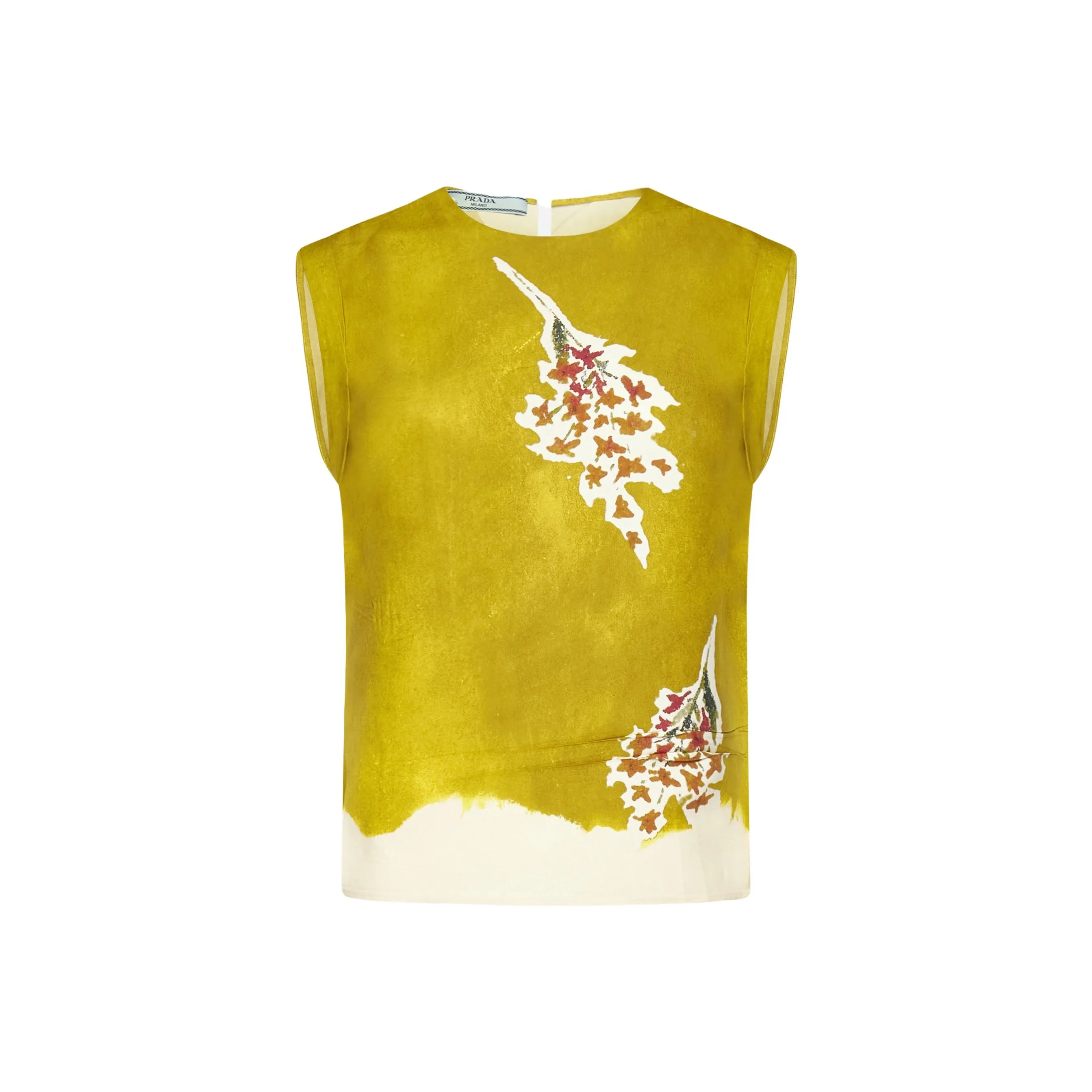 PRADA Sleeveless Paper Top