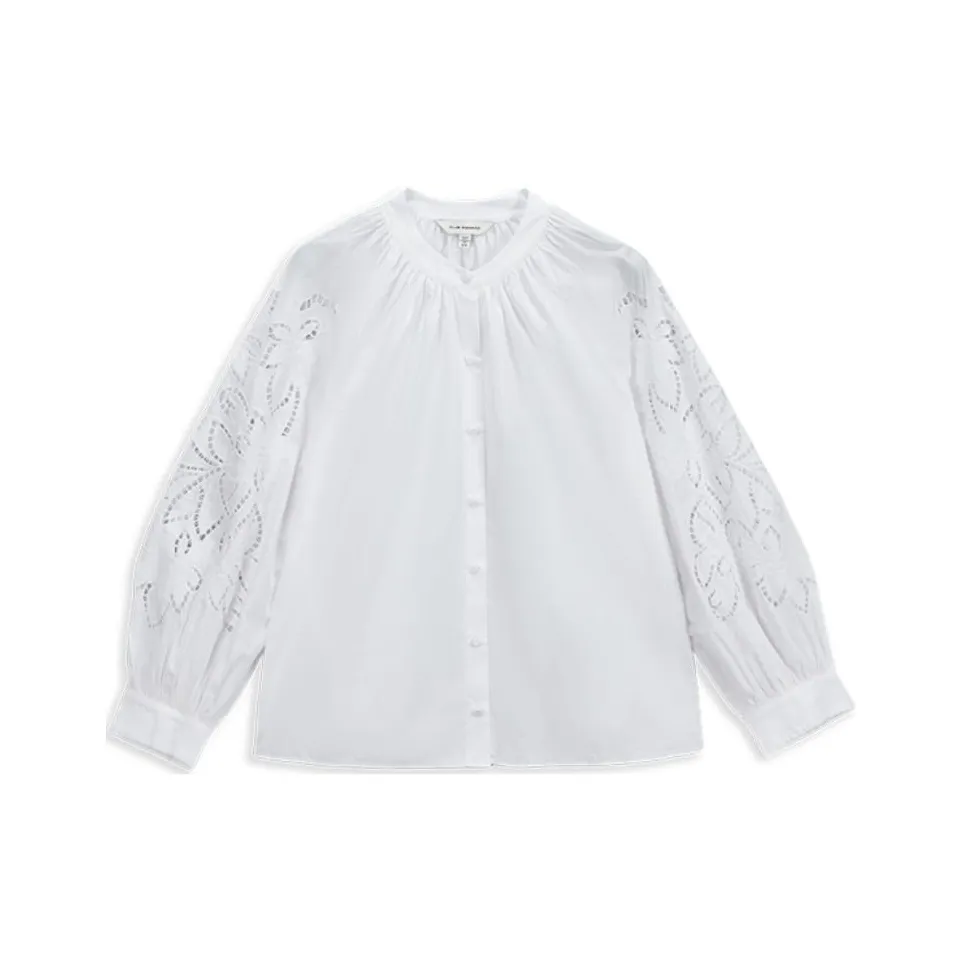 CLUB MONACO Рубашка Женская Белая