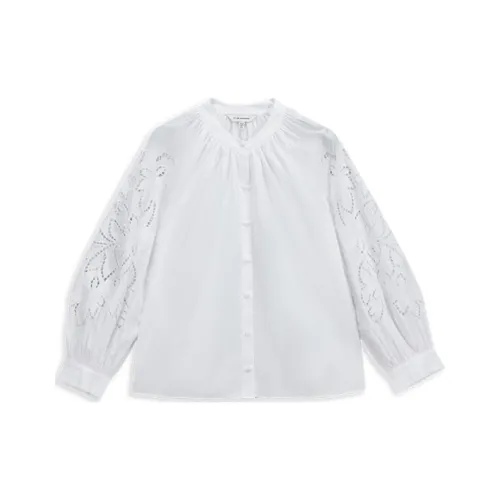 CLUB MONACO Белые Женские Рубашки