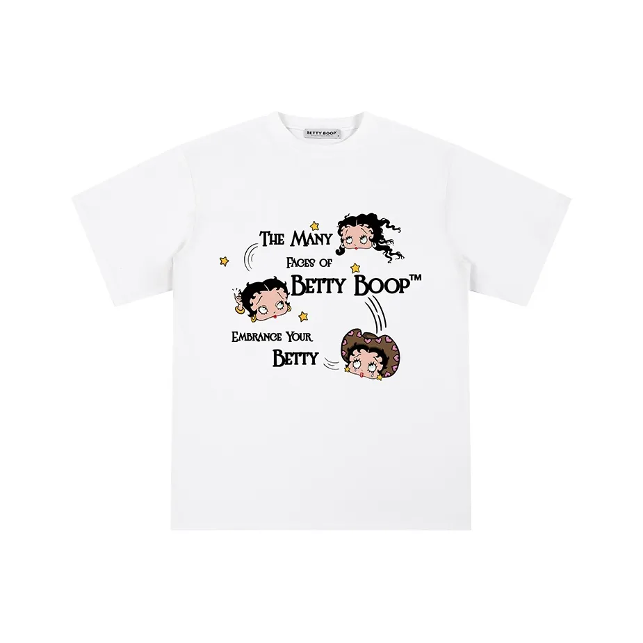 BETTY BOOP T Shirt Women's White