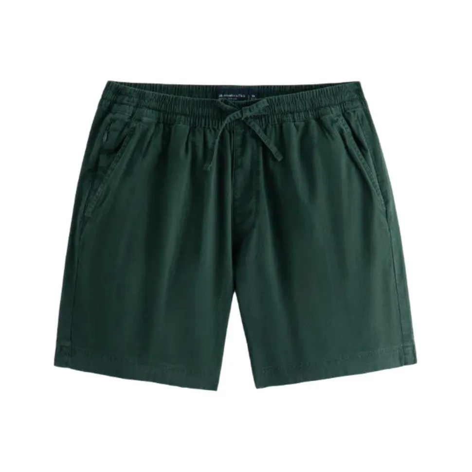 Abercrombie＆Fitch Повседневные шорты Мужские Зеленые