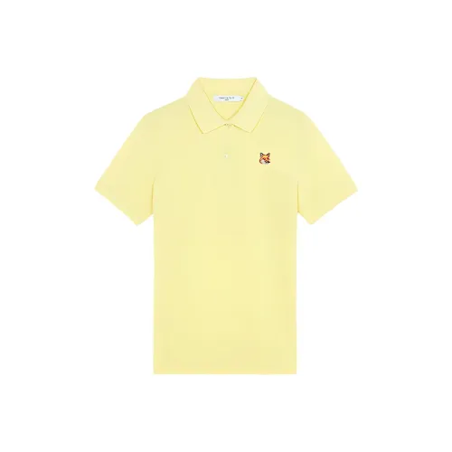 Maison Kitsune Желтое Женское Поло