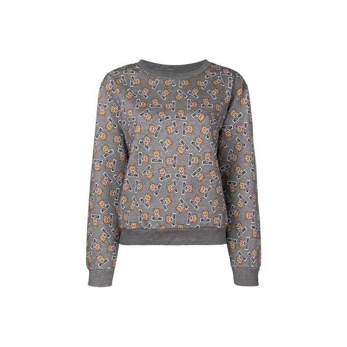 MOSCHINO Свитшот Женский Серый