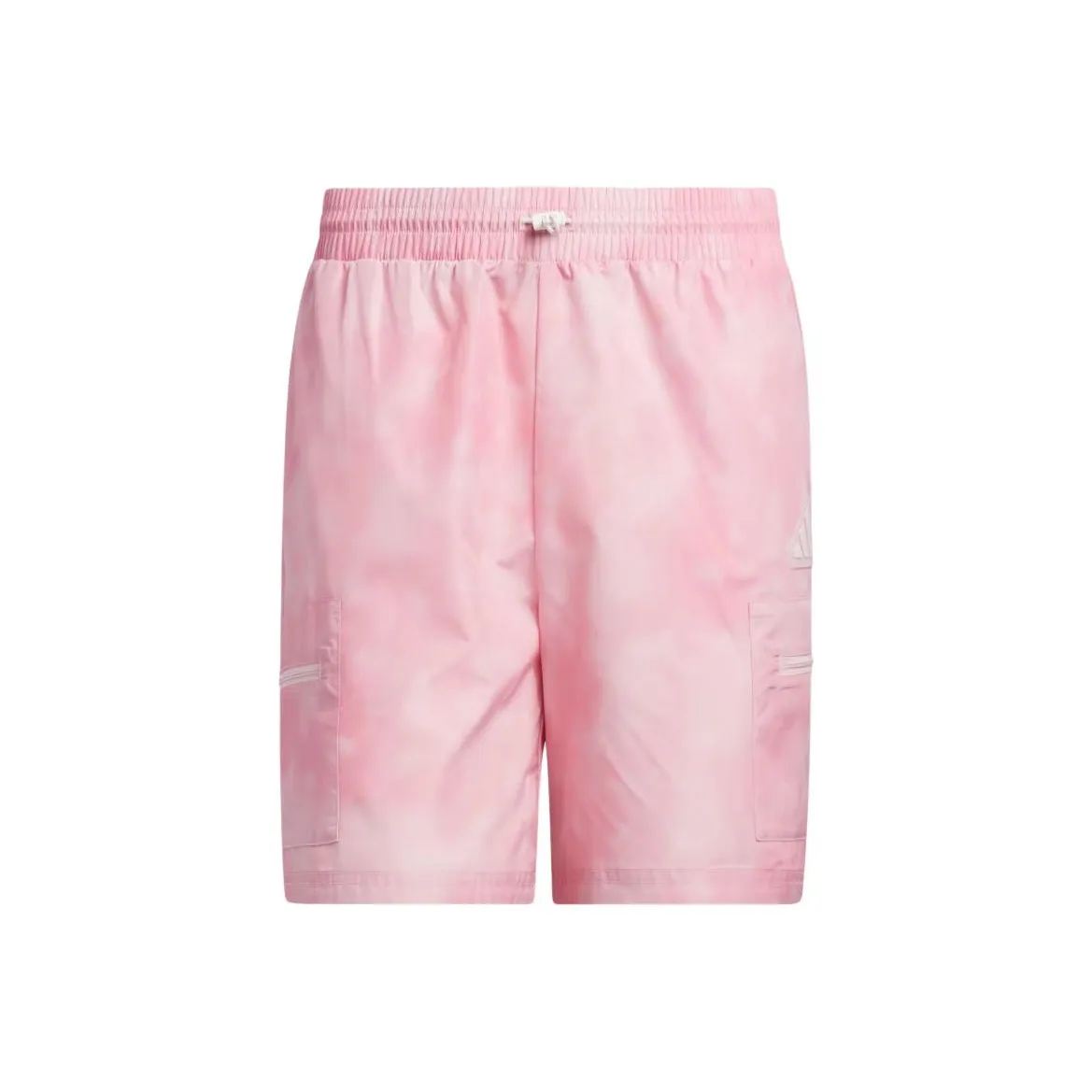 Adidas С принтом Повседневные шорты Мужские Прозрачный Розовый Светло-Розовый