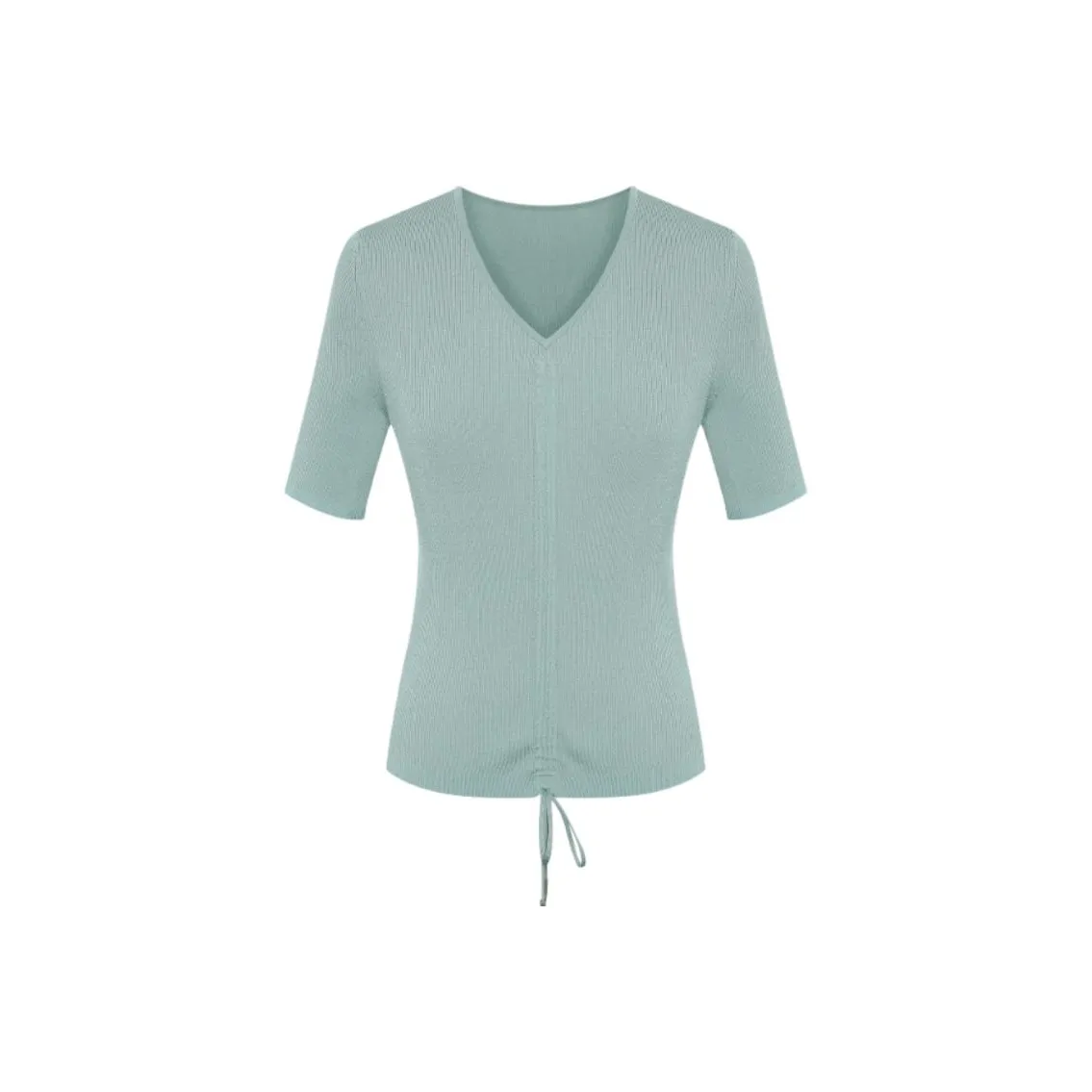 BBLLUUEE T Рубашка Женская Бирюзовая Вода Зеленая