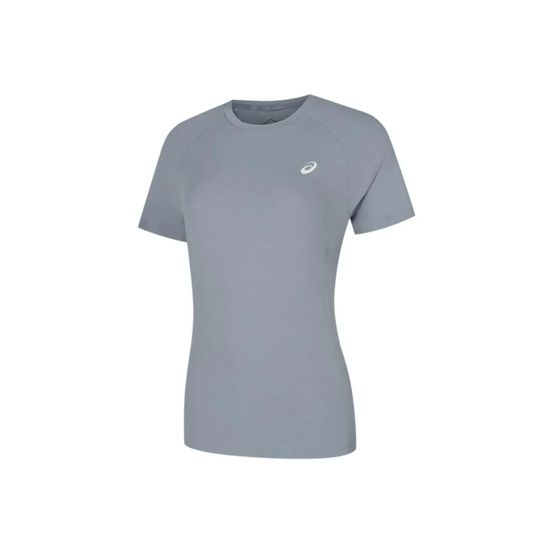 ASICS Reflective Night Vision Рукав реглан Бег T Рубашка Женская Серо-синяя