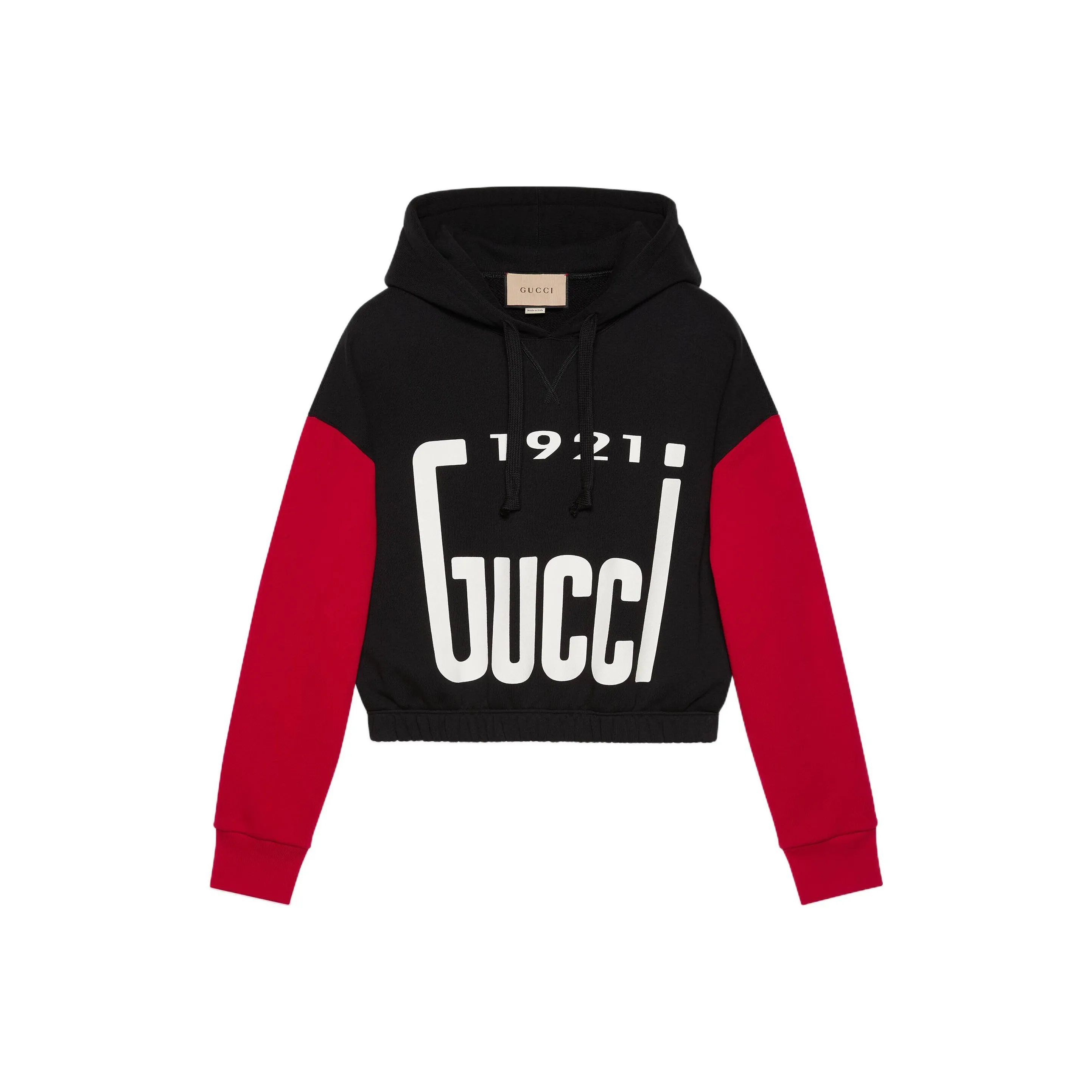 GUCCI Logo print Drawstring Hoodie