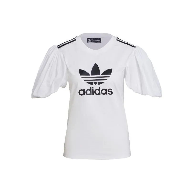 Adidas Originals Puff Sleeve T Shirt Women's White