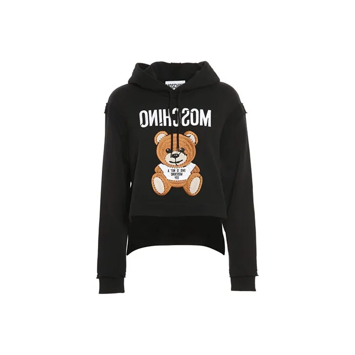 MOSCHINO Черные Женские Свитшоты