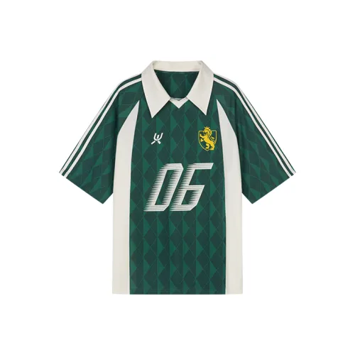 UOOYAA FOOTBALL серия Зеленые Женские футболки