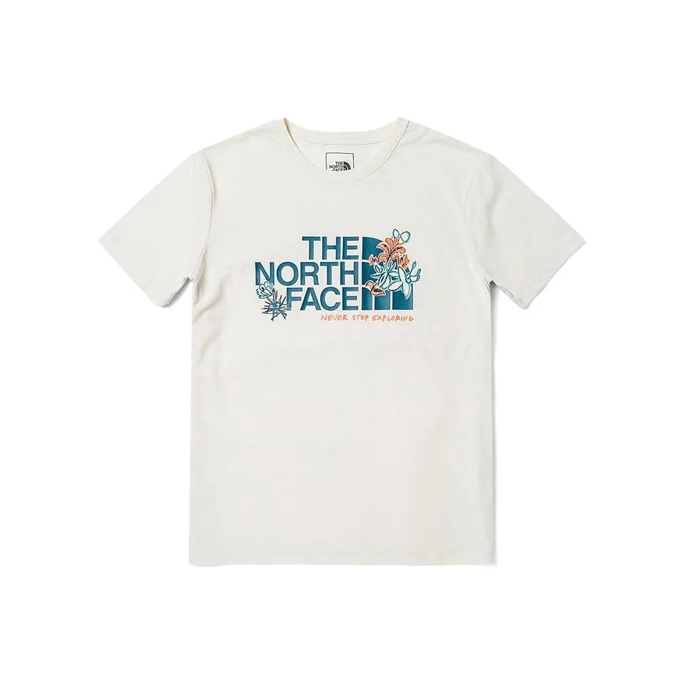 The North Face Комплект с короткими рукавами T-Shirt Женская Экрю