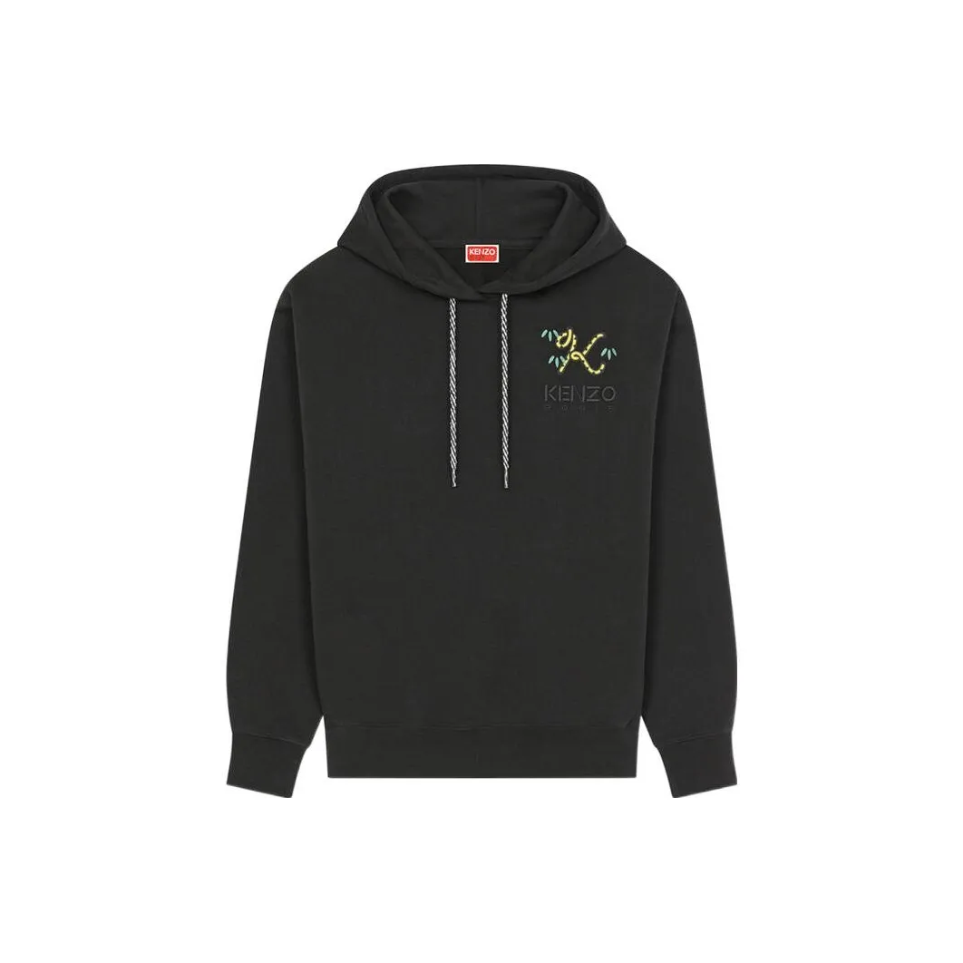 KENZO Толстовка Осенняя Женская Черная