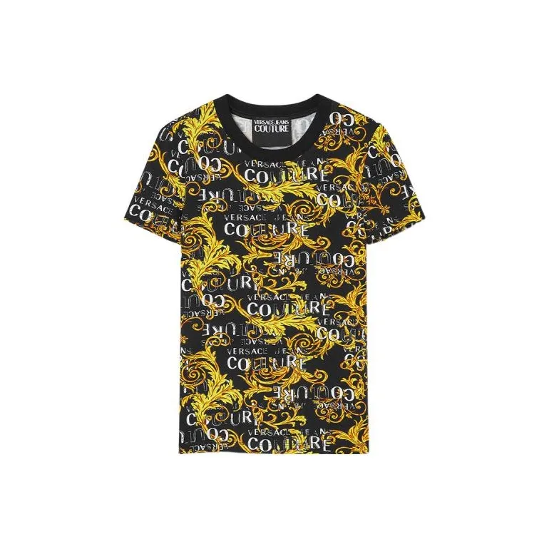 VERSACE JEANS COUTURE SS23 T-Shirt Женская Черный