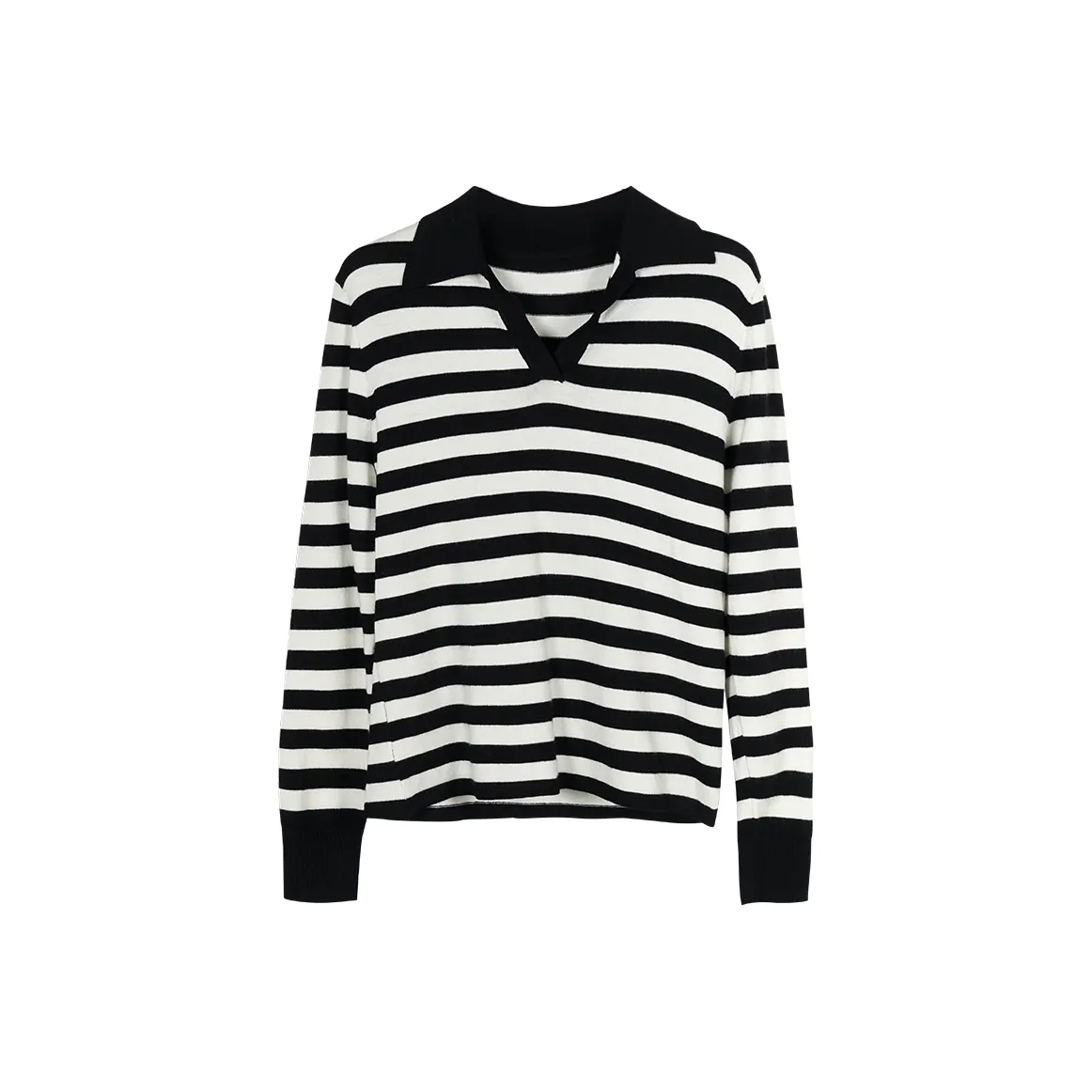 MISSSHINE Sweaters Women's Black/White