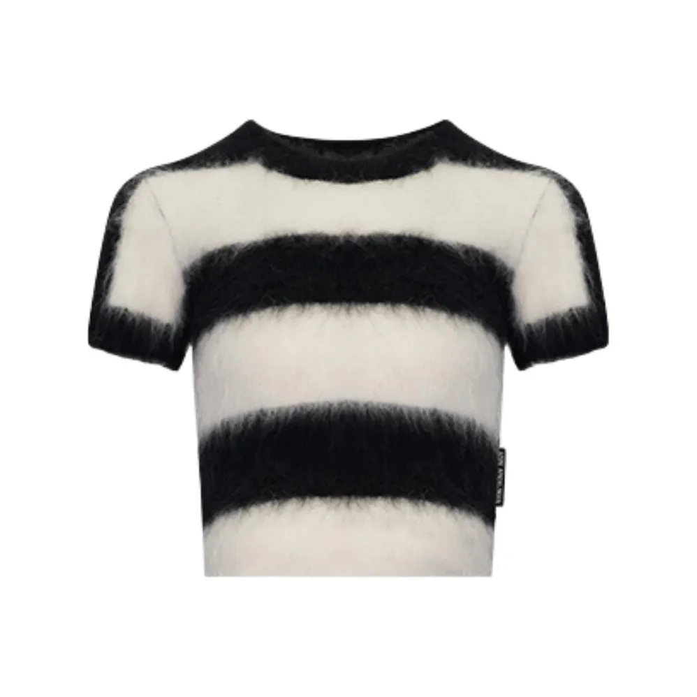 Ann Andelman Свитер Женский Черный Белый Полосы