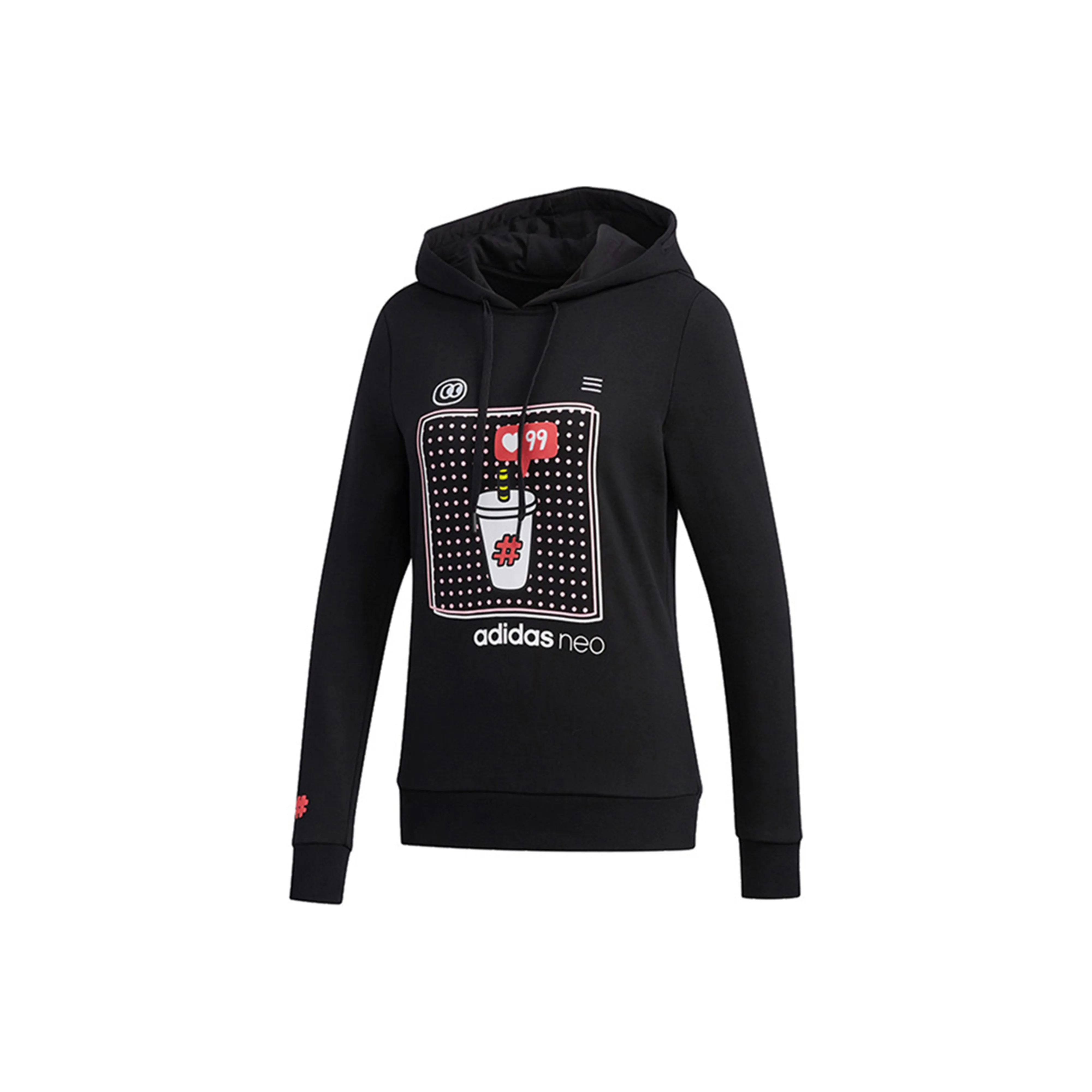 ADIDAS NEO Толстовка Женская Черная