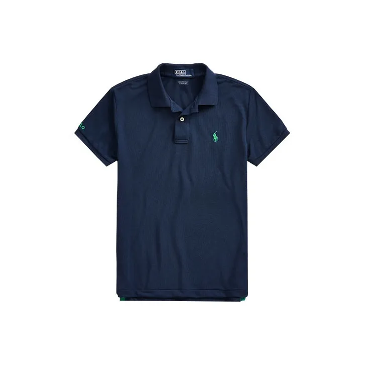 Polo Ralph Lauren SS22 Polo Shirt Women's Navy Blue