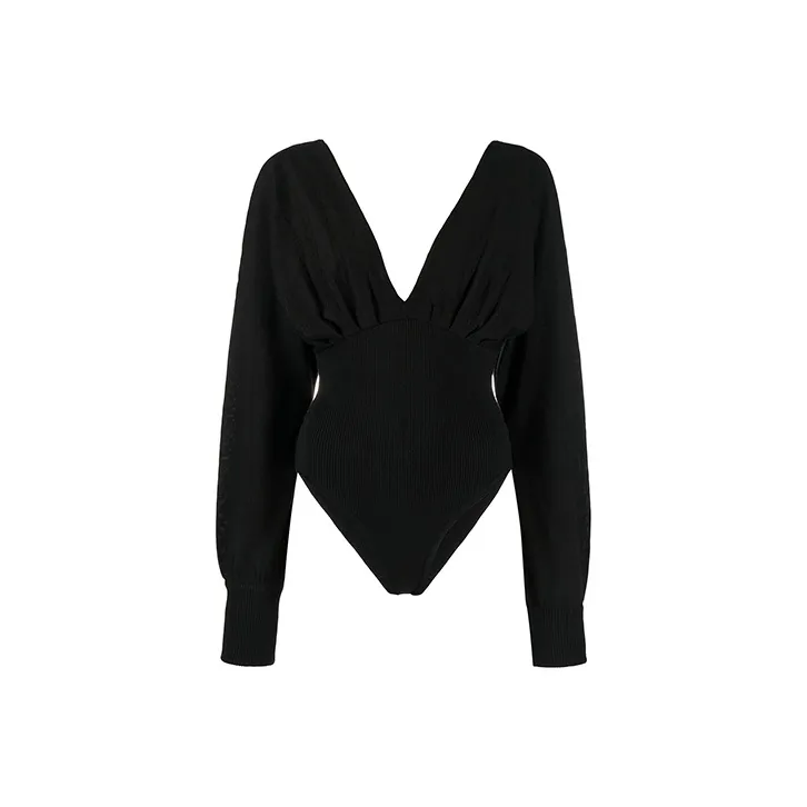 GCDS Топ One Piece Шорты Женские Черный