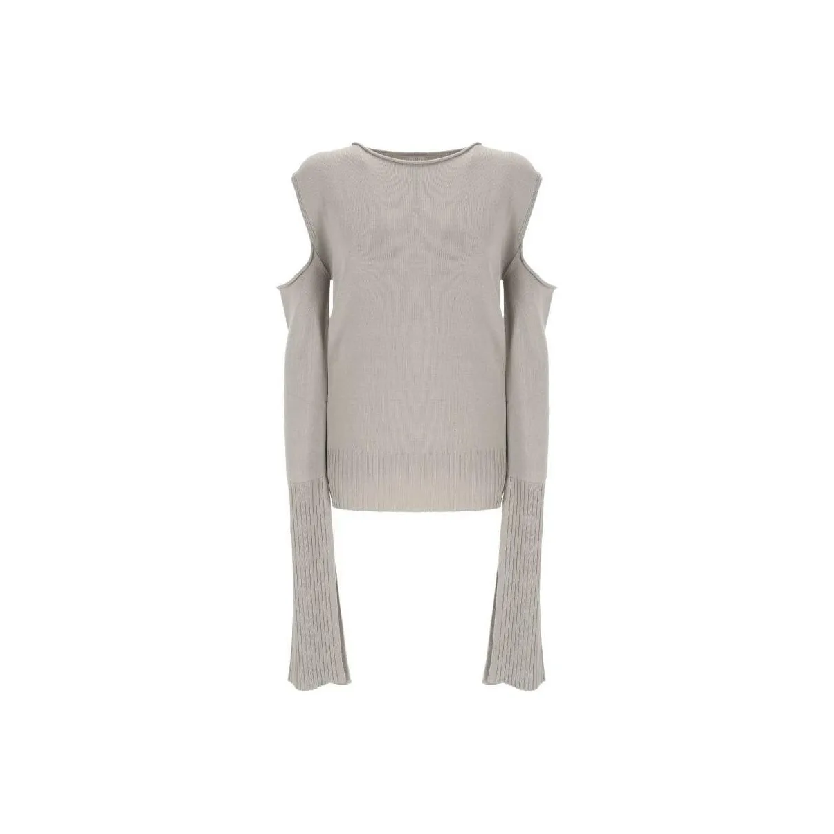 RICK OWENS совместный бренд RO Свитер Женский Серый Белый