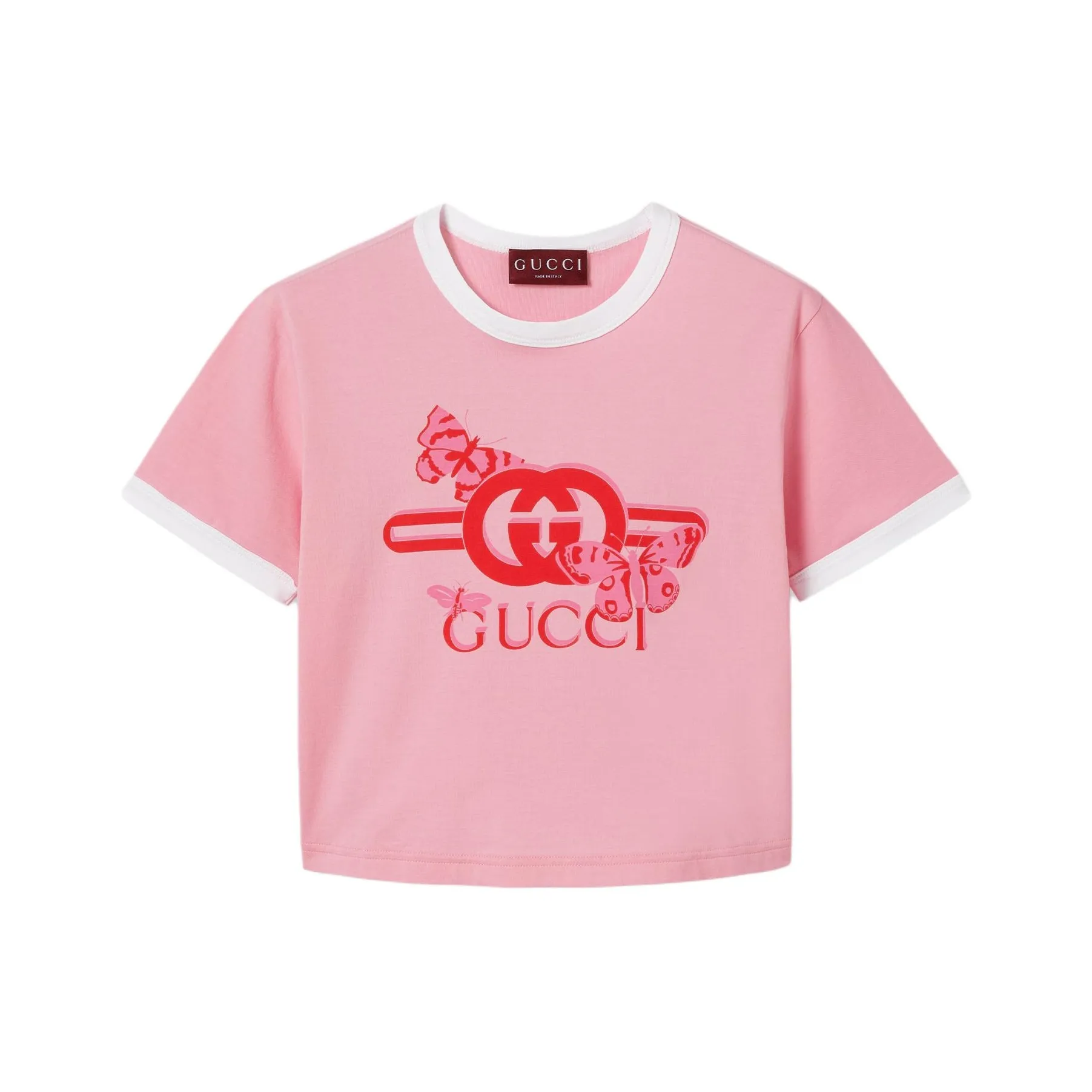 GUCCI Розовые Женские Футболки