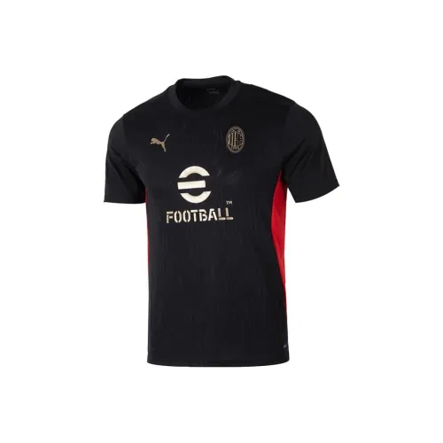 PUMA AC MILAN Черный Мужские Футбольные Джерси