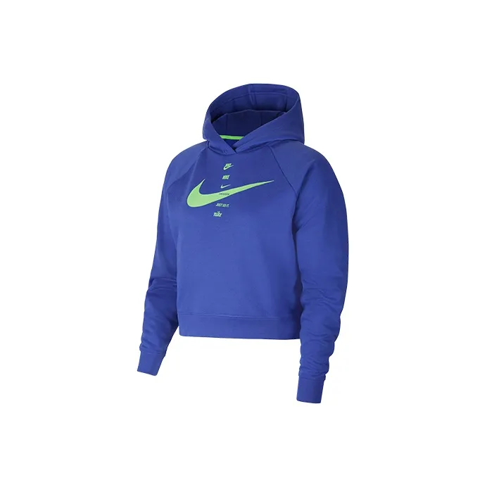 NIKE Синий Женские Свитшоты