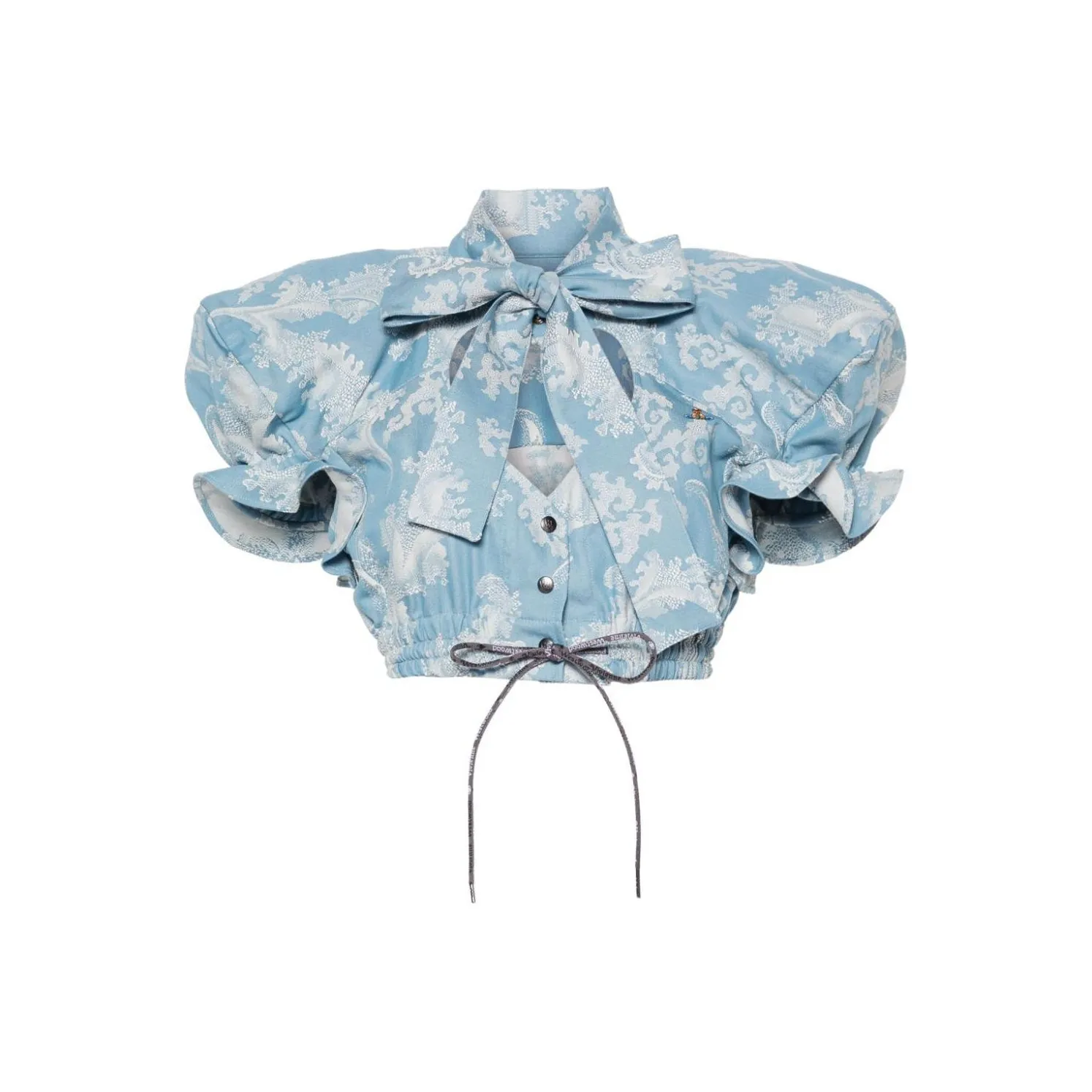Vivienne Westwood Cropped Football Heart Top
