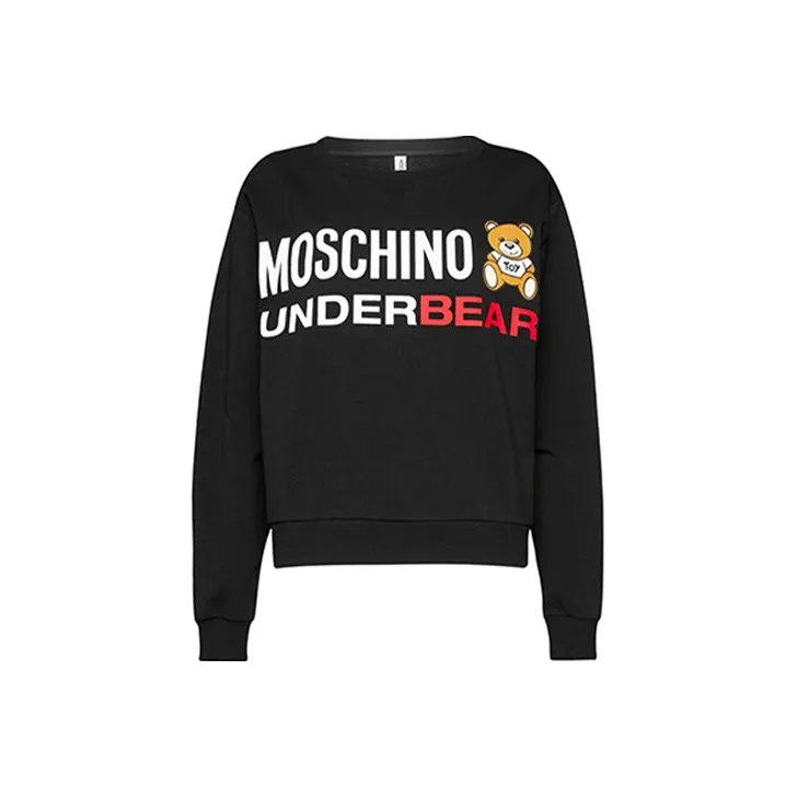 MOSCHINO Свитшот Женский Черный